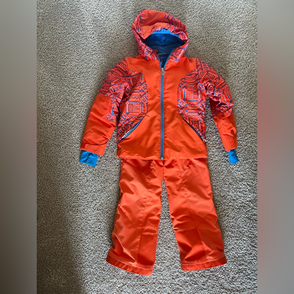 Spider girls ski outfit size 8
